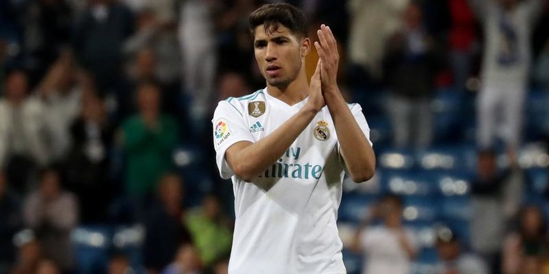 Achraf Hakimi từng khoác áo Real Madrid trong những ngày đầu sự nghiệp