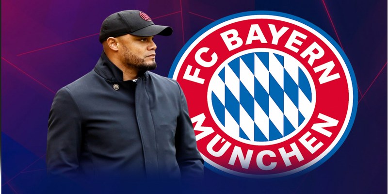 HLV Vincent Kompany được chiêu mộ để giúp Bayern tiếp tục khẳng định vị thế